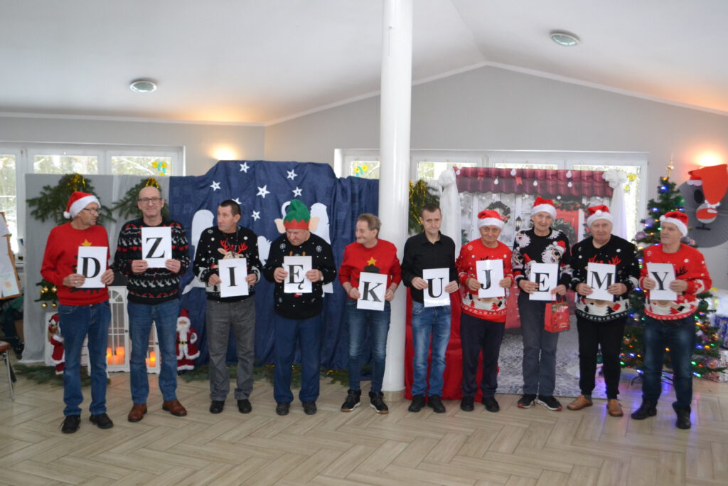 Podziękowania „Święty Mikołaj dla Seniora”